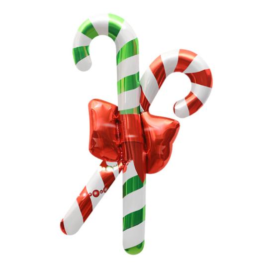 Рождественский воздушный шар яркий цвет надувной Vibe алюминиевая пленка конфета воздушный шар декоративный реквизит для детей