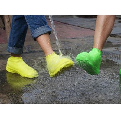 Водонепроницаемые бахилы, Нескользящие водоотталкивающие бахилы, Утолщенные силиконовые резиновые дождевые чехлы для обуви, Защитные чехлы для детей, мужчин, женщин