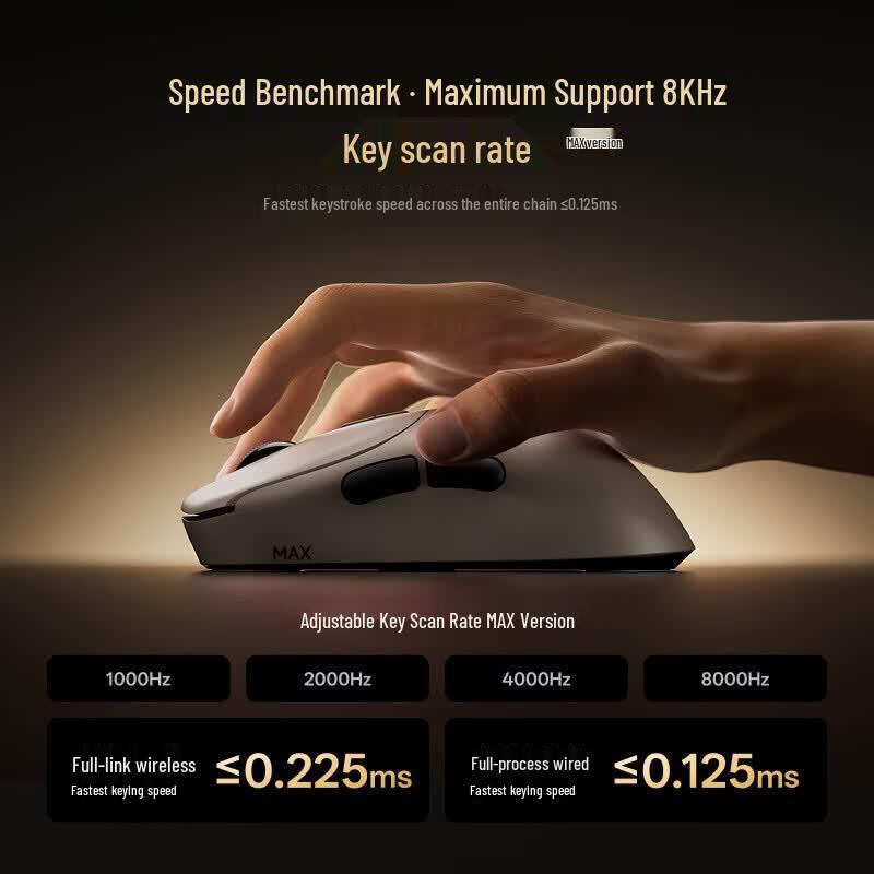 Игровая мышь Rapoo VT6MAX 2-го поколения, двойной режим, 8K