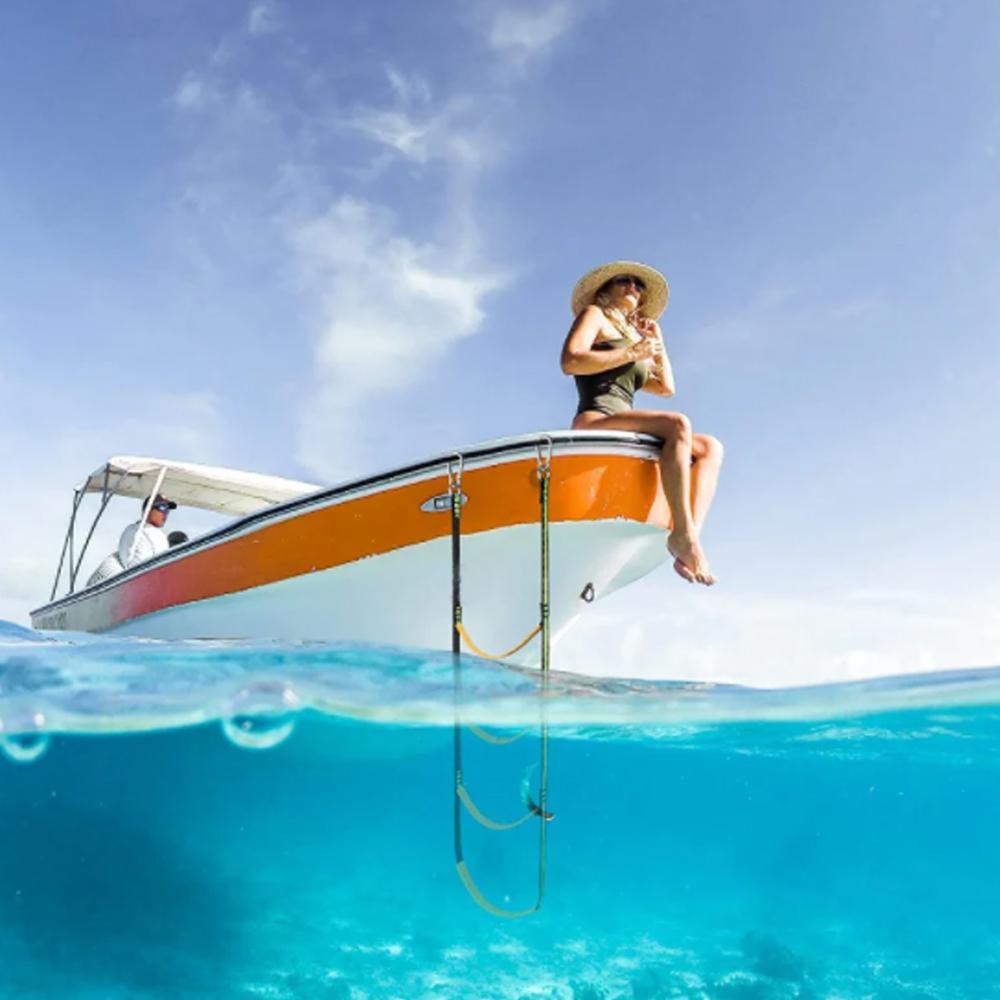 Yacht Boat Side Hanging Ladder Boat Folding Ladder 3/4/5 Step Boat Rope Ladder Boarding Soft Ladder Boat Accessories Portable 3