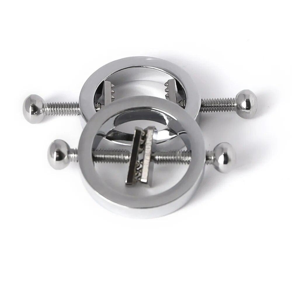 Сексуальные зажимы для сосков, металлические зажимы для груди, стимулятор сосков, эротический бондаж, флирт, дразнить, секс-игрушки для женщин, пары, БДСМ, игры для взрослых