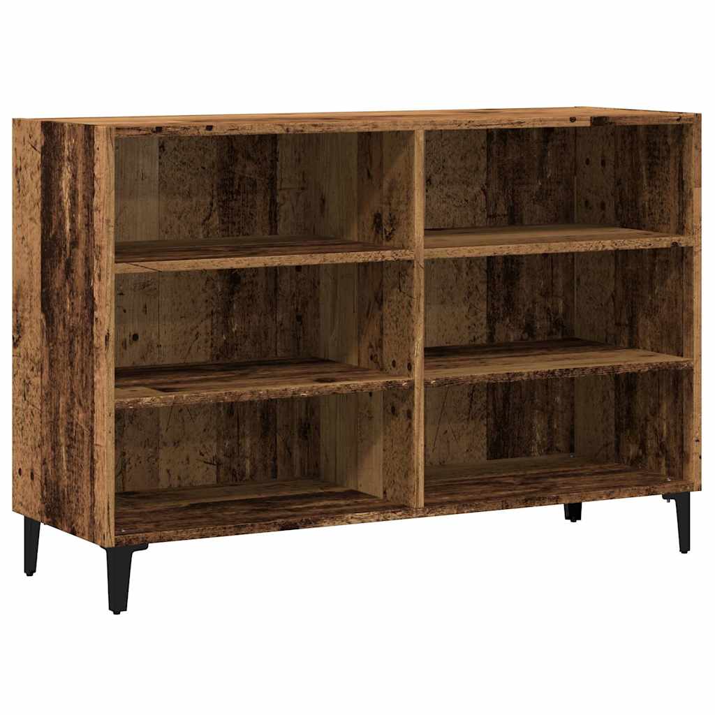 Sideboard with Vintage Wood Look 103.5 x 35 x 70 cm Engineered Wood