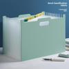 Portable Multi-Layer Accordion Folder: Large Capacity Student File and Test Paper Organizer