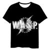 3D Футболка с принтом рок-группы W.A.S.P, Мужская и женская модная уличная одежда