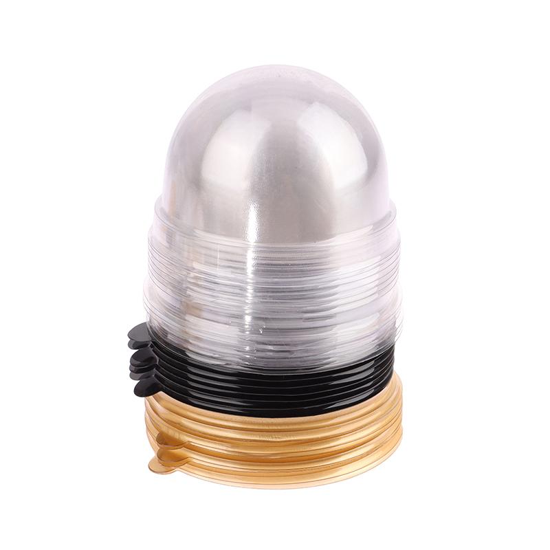 10 шт. Мини Контейнер для Десертного Торта Прозрачный Контейнер для Кексов Блистерная Коробка Декор для Выпечки Контейнер для Хранения Купольная Коробка