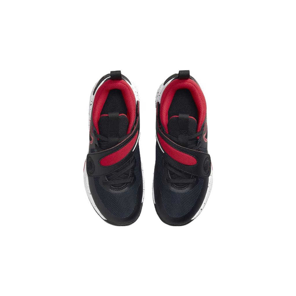 Nike Кроссовки детские Team Hustle D11 PS Bred черные белые университетско-красные DV8994-003