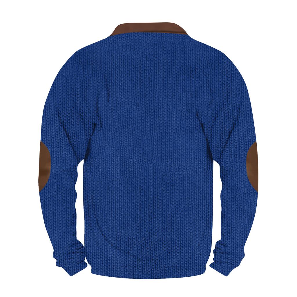 Мужская спортивная толстовка с длинным рукавом на молнии для активного отдыха