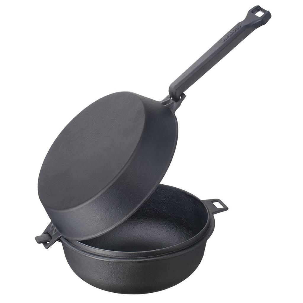 LOGOS Deep Skillet with Combination Size 81062236 Function, M,