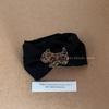Модная эластичная резинка для волос с леопардовым принтом 2025 года для женщин - Стильный нишевый дизайн