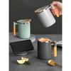 Кофейная кружка из нержавеющей стали 18/8 с ручкой, портативная чашка для воды, двухслойный изолированный стакан, термостойкая посуда для напитков