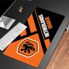 Dundee United Crest Design mouse pad, rubber base, esports desk mat, mouse pad for gamers and office use, gaming desk , easy to clean mat