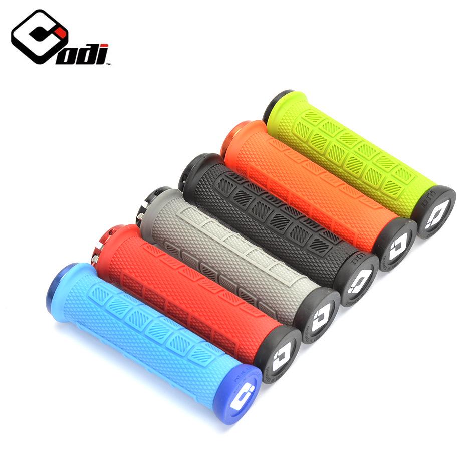ODI Silicone Lock-on Ultra-light Anti-slip Mountain Bike Handlebar Grip for Downhill & Off-road.