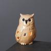 Creative Incense Burner Ceramic Owl Statue Tabletop Ornament Essential Oil Furnace  Party