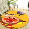 Personalized A-Anpanman Round Chair Office Rug - Perfect for Mat, Office Chair & More - Ideal Gift for Birthdays and Holidays