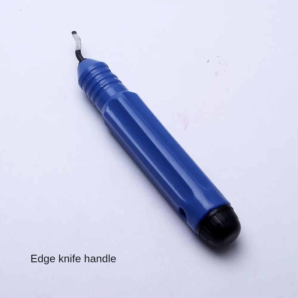 Ручной кромочный фрезер, инструмент для снятия фаски по дереву, скребок для смолы, эпоксидной смолы, инструмент для обрезки кромок готовых изделий