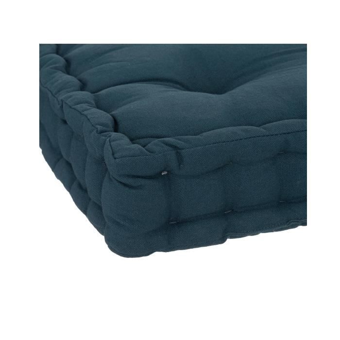 Coussin de sol - Horizon - 40 x 40 cm - 100% Coton recyclé - Uni - Intérieur