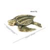 Antique Antique Antique Brass Turtle Solid Copper Ornaments Office Desk and Study Decoration Handicrafts