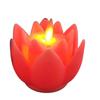 Creative LED Night Light Colorful Tea Lights Indoor Outdoor Lighting Lotus Lamp  Xmas Birthday