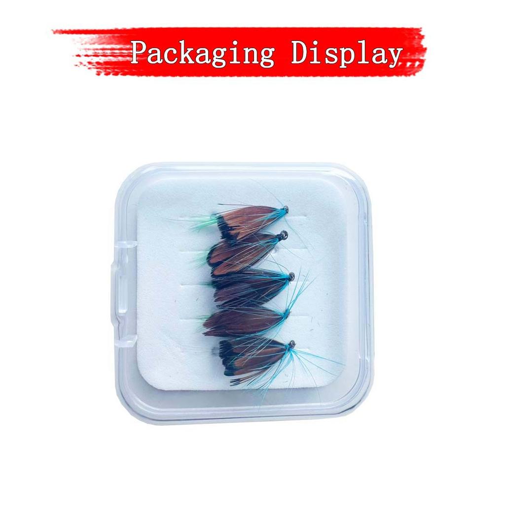 5/10 шт./кор. мушки для ловли форели искусственные насекомые моль бабочка приманка приманки
