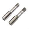 Tap Set Tools CNC Machine Silver 2pcs High Speed Steel 14mmx1.25 Metric Taper