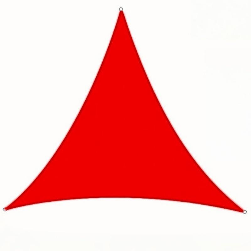 Waterproof Triangle Sunshade: Outdoor Decor Sun Protection Net for Scenic and Commercial Areas