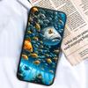 Мультяшная Аниме Черепаха Слон Для Motorola G85 Edge 50 G24 G35 G14 G04 40 G72 G34 G G54 G13 G32 5G Черный Чехол для Телефона