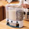 ГОРЯЧИЙ 10л/6л настенное ведро для риса, секретный ящик для хранения пищевых зерен, герметичный влагостойкий резервуар, кухонный контейнер для дозирования зерновых культур