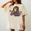Kon t shirt girl aesthetic Comfortable korean clothes University tshirt hip hop Breathable Y2k Trendy graphic Psychedelic