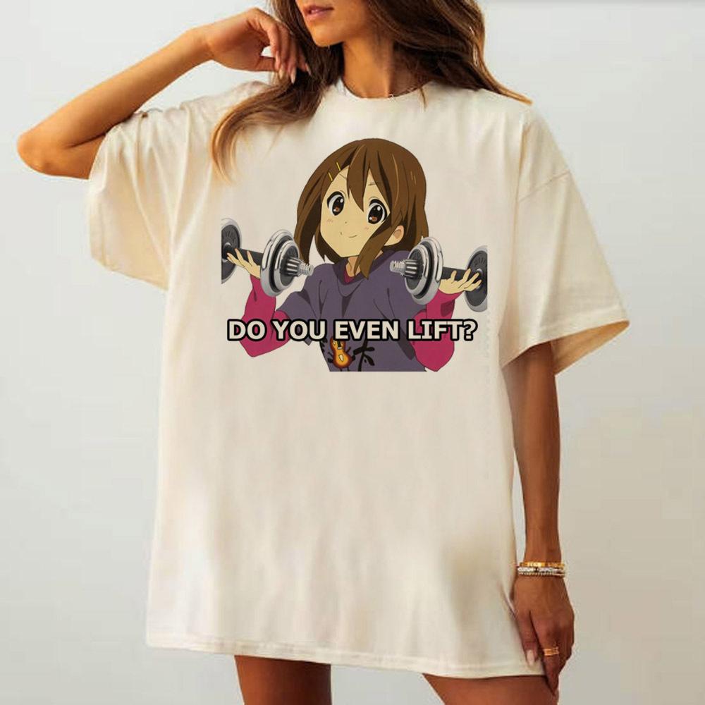 Kon t shirt girl aesthetic Comfortable korean clothes University tshirt hip hop Breathable Y2k Trendy graphic Psychedelic