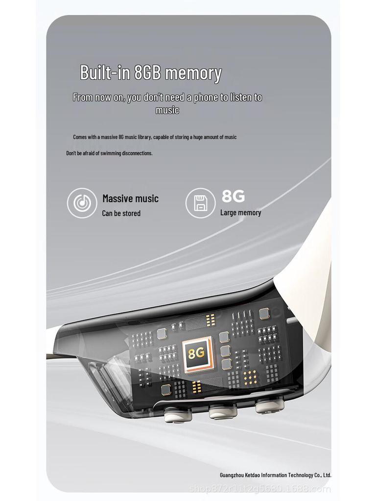 Спортивные Bluetooth-наушники Philips TAQ4320 с костной проводимостью и шейным ободком