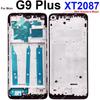 LCD Front Frame Cover For Motorola Moto G9 Play G9 Plus G9 Power Front LCD Screen Frame Bezel Cover Replacement Parts