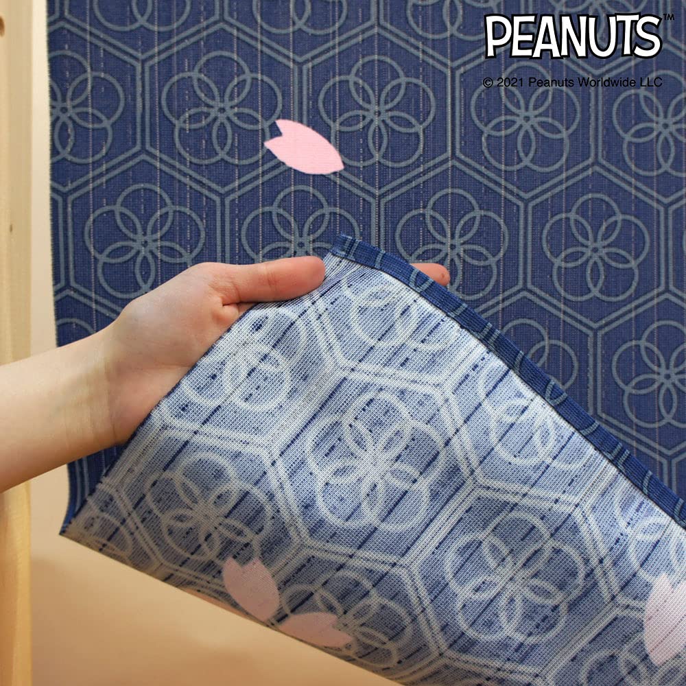 Noren Kobo Snoopy Goods Noren Noren Разделитель комнат Занавеска Cherry Blossom Blooming SNOOPY PEANUTS Ширина 85 см Длина 150 см 11410