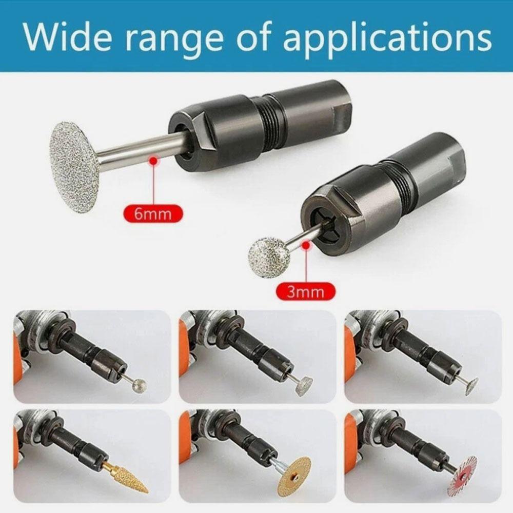 3/6mm Electric Angle Grinder Conversion Head for 100 Type Angle Grinder and M10 X 1.5 Thread