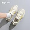Augustus Dengde training shoes women's 2025 new autumn fashion platform dad shoes lightweight Forrest Gump casual sports shoes