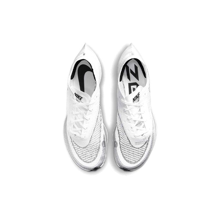 Nike ZoomX Vaporfly NEXT% 2 White Metallic Silver Unisex Sneakers Black CU4111-100