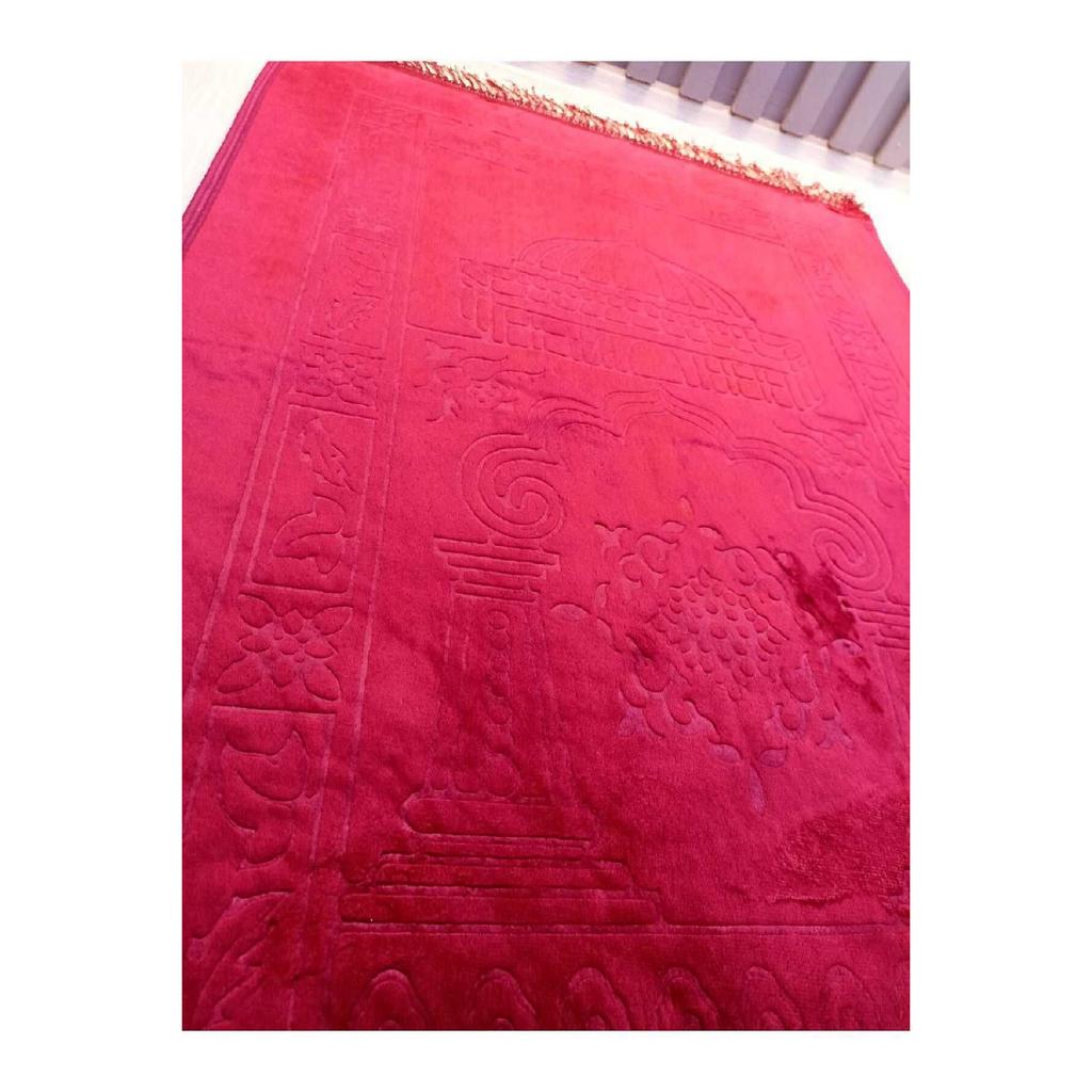 Коврик для молитвы из бархата, коврик для молитвы, который не повредит колени 80x120