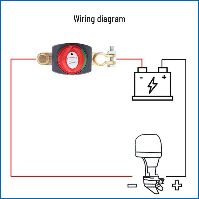 Top-Selling 2V48V Battery Terminal Disconnect Switch for Car Extensions