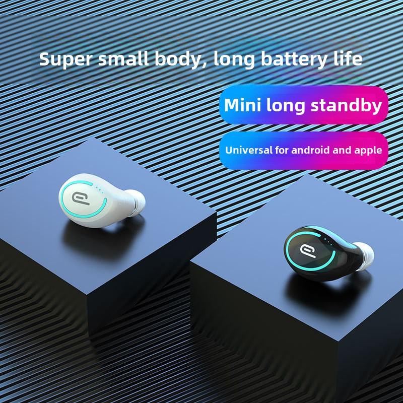 Мини Bluetooth-наушники-вкладыши Беспроводные наушники с длительным сроком службы Невидимые наушники для сна с функцией шумоподавления