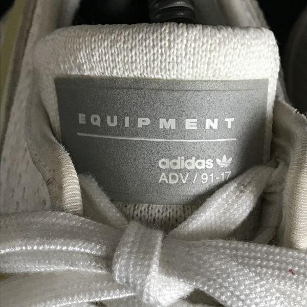 adidas Кроссовки EQT EQUIPMENT ADV 91-17 US8.5 26.5см Белый(ИСПОЛЬЗОВАЛ)