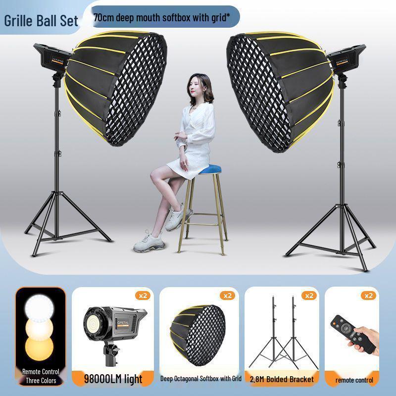 Professional Soft Light Parabolic Grid for Live Streaming and Beauty Anchors