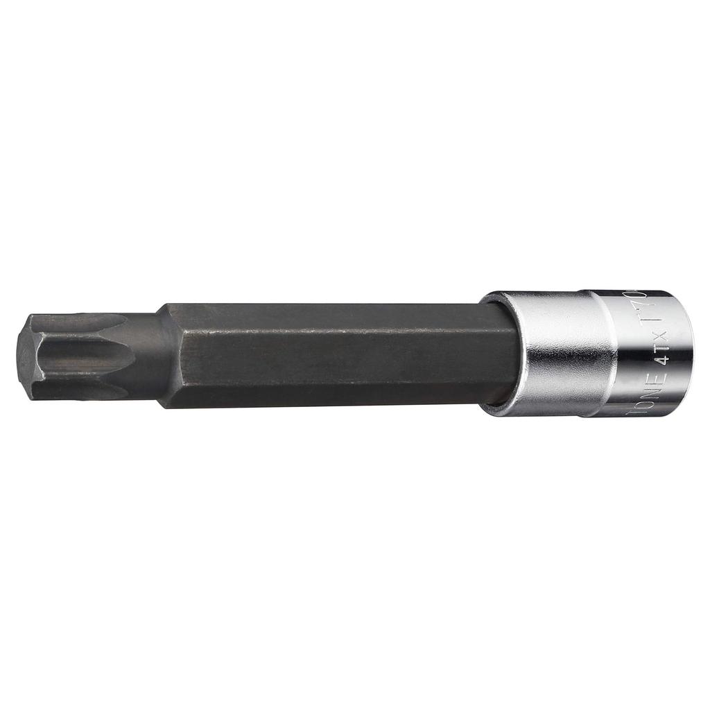 TONE Long Torx Socket Drive (Heavy Duty) 4TX-T70L, 12.7mm (1/2")