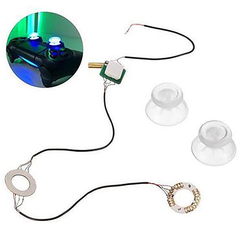 1 комплект беспроводной ручки, светодиодная плата, замена для контроллера PS4 PS5 XBOX ONE, аксессуары для модификации