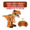 ROBOT PLAZA RC Dinosaur Toy, Roaring, Walking (Forward Only), Tyrannosaurus Rex, Perfect for Kids, Birthday Gift