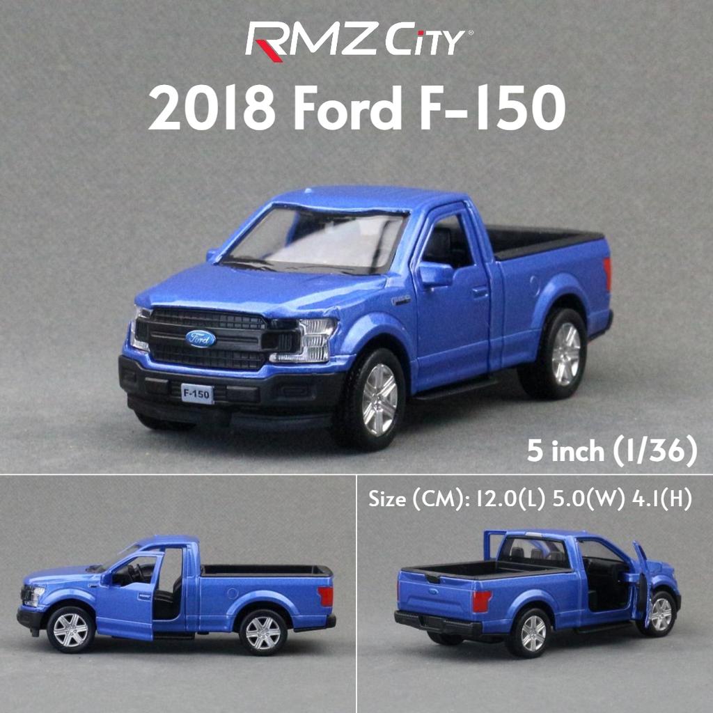 fsbn3 1/36 Ford Bronco Mustang GT F-150 Toy Car Model For Children RMZ CiTY Diecast Metal Miniature Pull Back Collection Gift Kid Boys