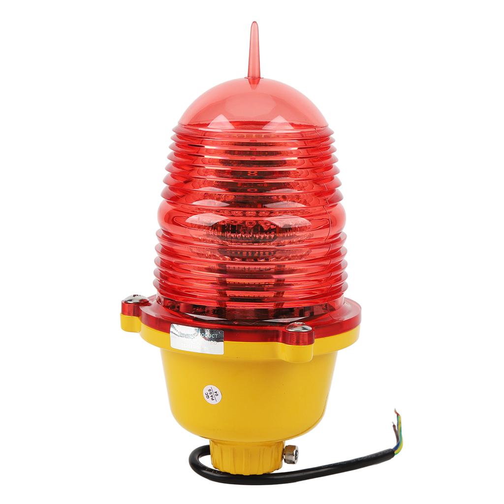 Aviation Obstruction Light Super Bright Impact Resistant Aviation Obstruction Light for Marine Boat AC220V Constant