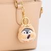 Collection Penguin Doll Bag Pendant Fluffy Plush Penguin Keychain  Backpack Decoration