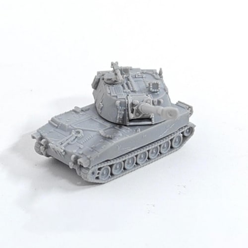 5 шт. 1/144 DIY Самоходная гаубица M109 (Паладин) 3D-модель из смолы - Американская мобильная артиллерийская система
