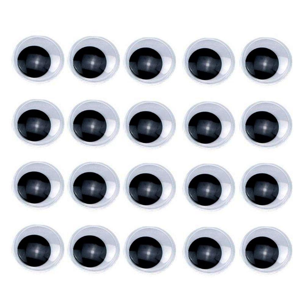 100 PCS 14 Sizes DIY Craft Not Self-adhesive Doll's Eyes Dinosaur Eye Doll Accessories Creative gift