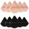 10 Pieces Powder Puffs Triangle Cosmetic Powder Puff Reusable Powder Sponge Makeup Foundation Sponge For Face Powder Makeup Tool