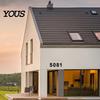 Large Floating Number Sign 3D House for Outside, Modern 0-9 Address Numbers, Apartment Door Signs Weather-proof Metal Door, Mailbox, Wall, Yard